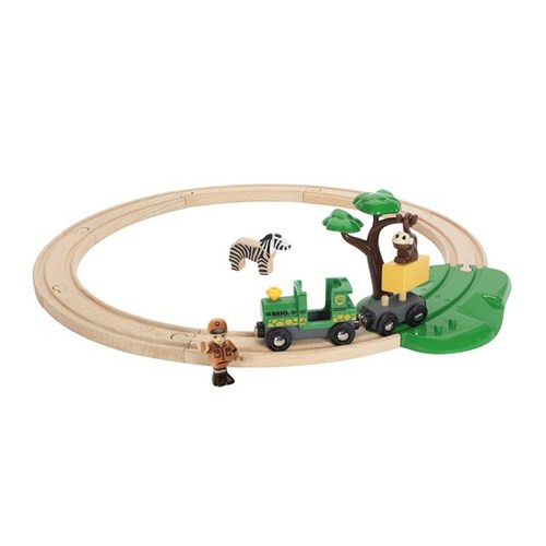 BRIO Safari Railway Set 17 Pcs