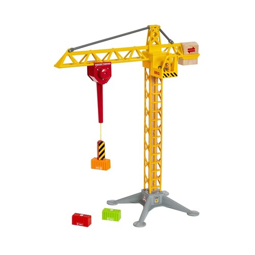 BRIO - Light Up Construction Crane w Lights 5 pcs