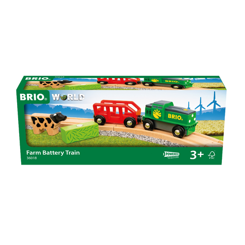 BRIO - Farm Battery Train 