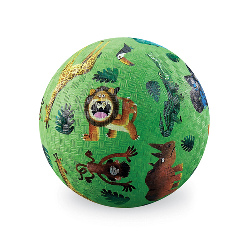Crocodile Creek 5 Inch Playground Ball - Very Wild Animals