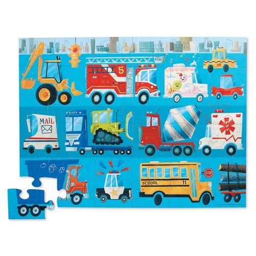 Crocodile Creek Classic Floor Puzzle 36 pc -Dinosaur