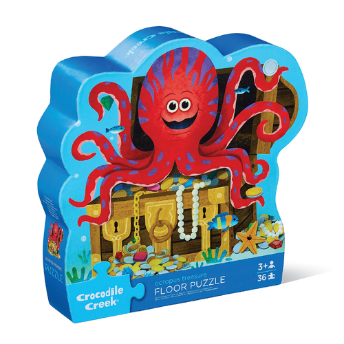 Classic Floor Puzzle 36pc Octopus Treasure