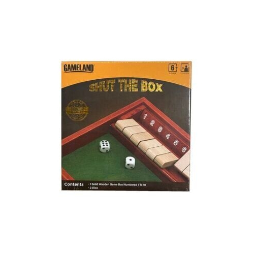 Gameland Shut The Box Game