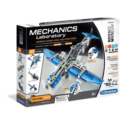 Clementoni Mechanics Laboratory | Aeroplanes and Helicopters