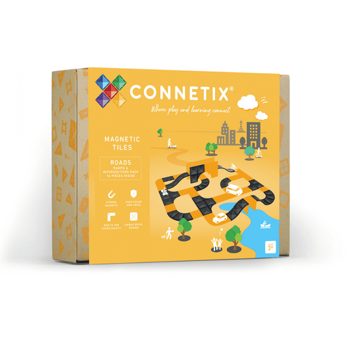 Connetix Tiles Creative Roads Pack 48pc