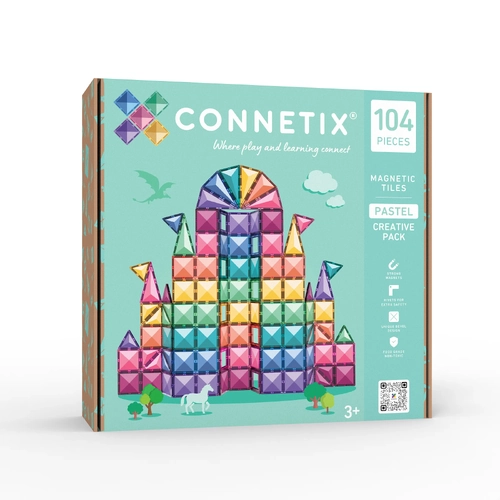 Connetix Tiles Pastel Creative Pack 104 pc