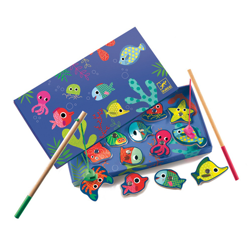 Djeco Coloured Magnetic Fishing Game