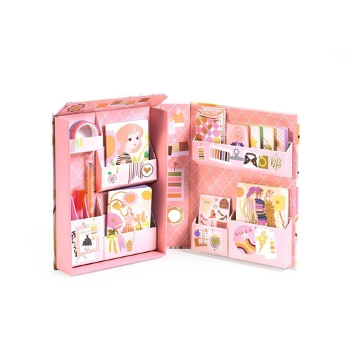 Djeco Stationery Cabinet Fashion Themed