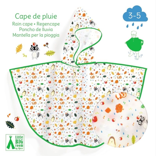 Djeco Small Undergrowth Rain Coat Cape