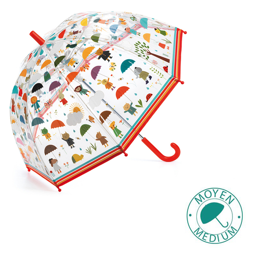 Djeco Kids Umbrella - Under The Rain