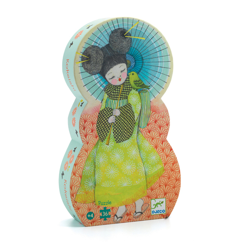 Djeco Kokeishi 36pc Silhouette Jigsaw Puzzle