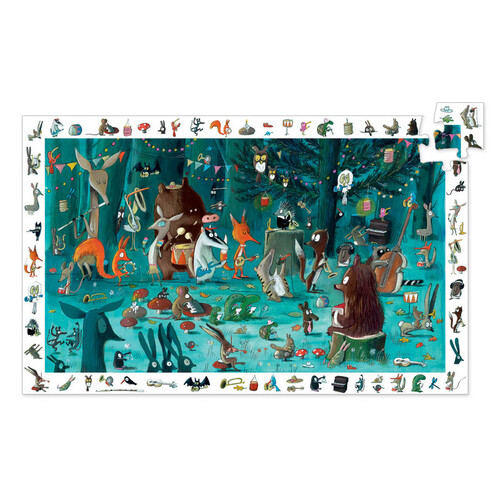 Djeco The Orchestra Observation Jigsaw Puzzle 35pc
