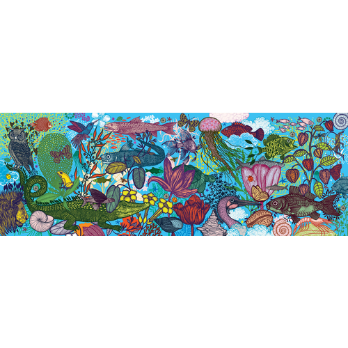 Djeco Land and Sea Gallery Jigsaw Puzzle 1000pc