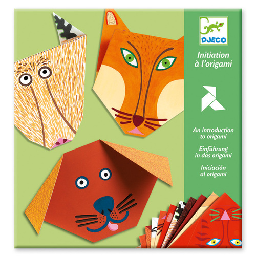 Djeco Animals Origami Paper Craft Kit