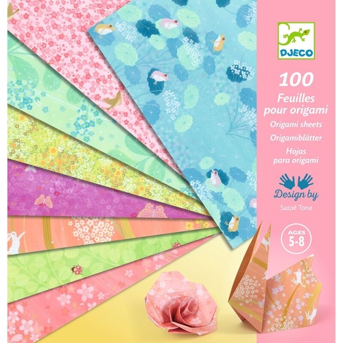 Haru 100 Origami Sheets Craft Kit by Petit Pan