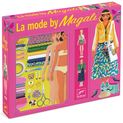 Djeco Fashion By Magali No Sew Fashion Design Craft Set