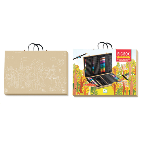Djeco Big Box of Colours Artist Set  Buy Beautiful Artisit Supplies Kit  for Kids at Rainbow Fun