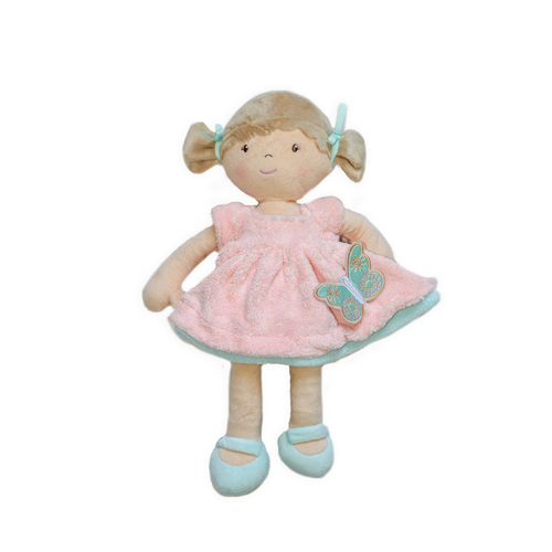 Bonikka Doll - Pia Rag Doll with Light Brown Hair