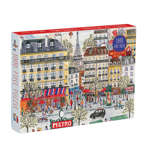 Galison Michael Storrings Paris 1000pc Jigsaw Puzzle