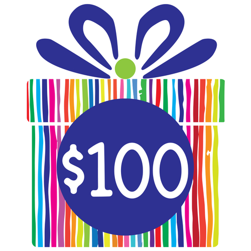 Rainbow Fun $100 Gift Voucher