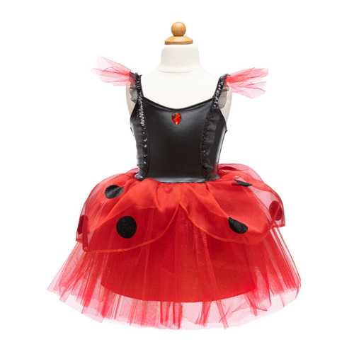 Lady Bug Dress & Headband Size 3-4