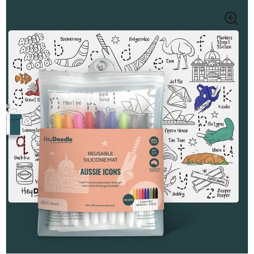 Hey Doodle - abc Aussie Icons Silicone Mats