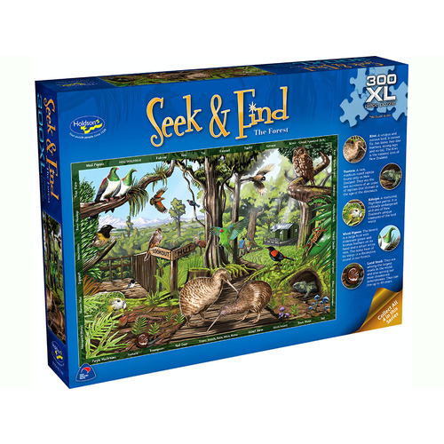 Holdson Seek & Find The Forest 300pc XL Jigsaw Puzzle