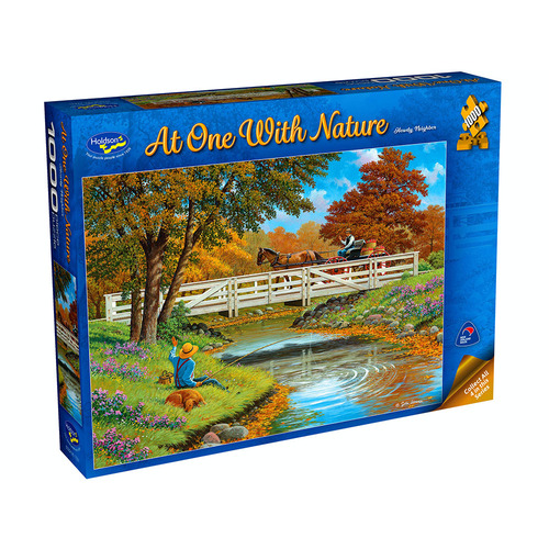 Holdson At One with Nature Howdy Neighbour 1000pc Jigsaw Puzzle