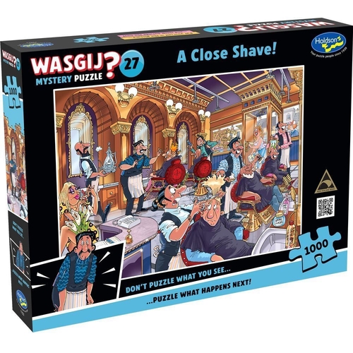 Holdson WASGIJ Mystery 27 A Close Shave Jigsaw Puzzle (1000pieces)