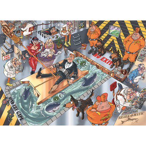 Holdson | WASGIJ? Mystery No.13 | A Purrrfect Escape! 1000pc Jigsaw Puzzle