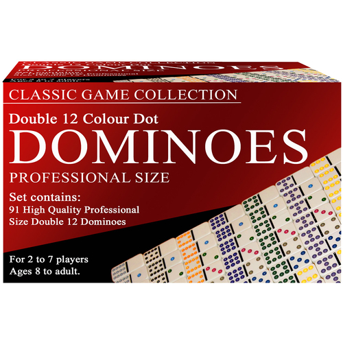Dominoes Colour Dot 12 Game
