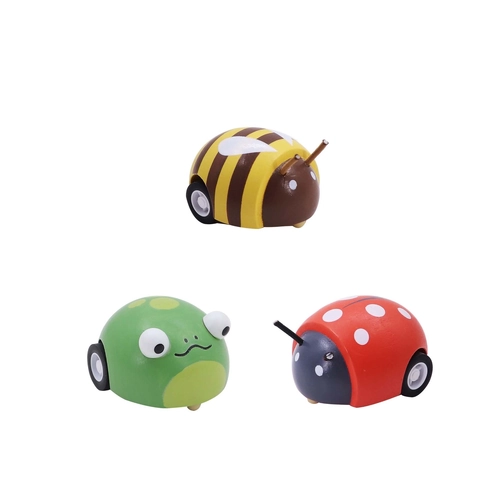 Wooden Pull Back Animals