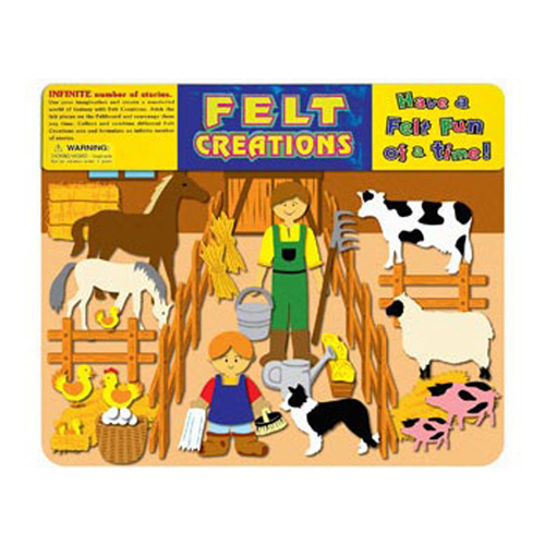 Felt Creations - Barn Felt Story Board