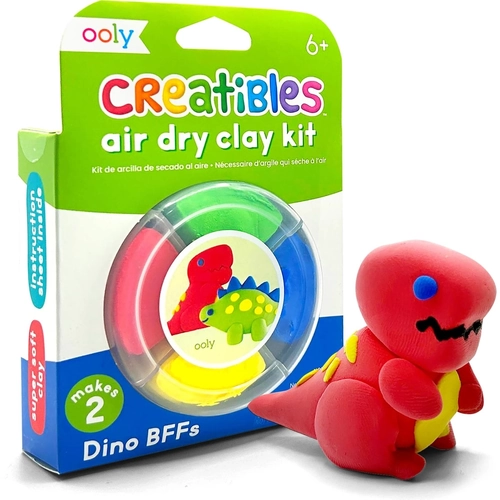 Ooly Creatibles Air Dry Clay Kit - Dino Bff's