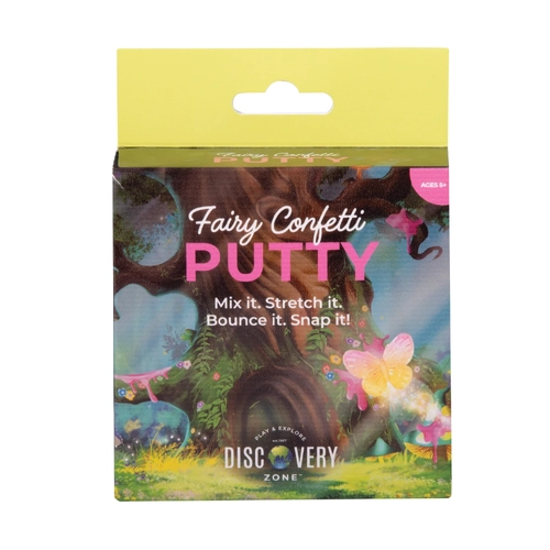 Discovery Zone Fairy Confetti Putty Pink