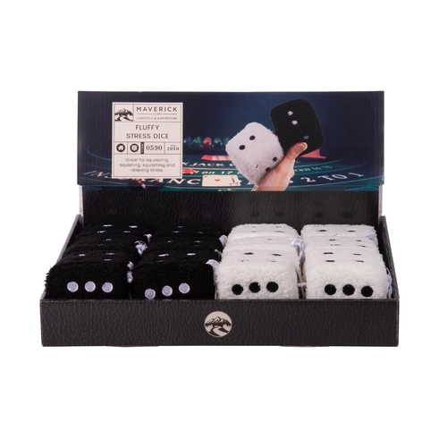 Maverick Fluffy Dice Stress Ball 