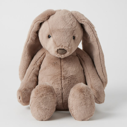 Jiggle & Giggle Taupe Bunny Medium