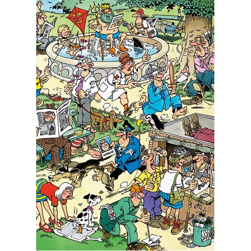 Jan Van Haasteren Fun at The Park | 150pc Comic Jigsaw Puzzle