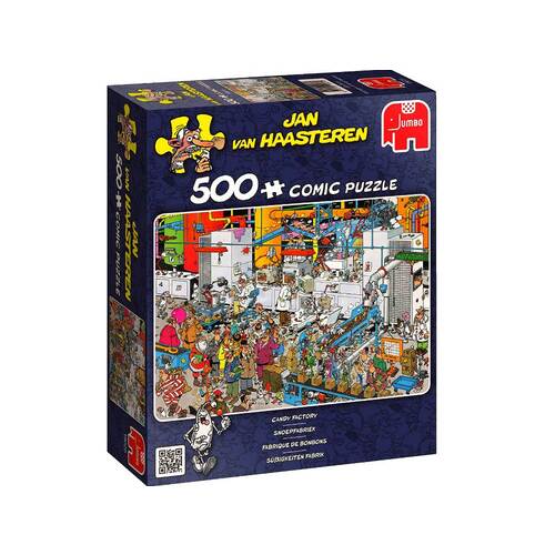 Jan Van Haasteren | Candy Factory 500pc Jigsaw Puzzle