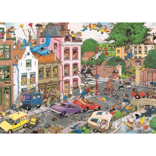 Jan Van Haasteren Friday The 13th | 1000pc Comic Jigsaw Puzzle