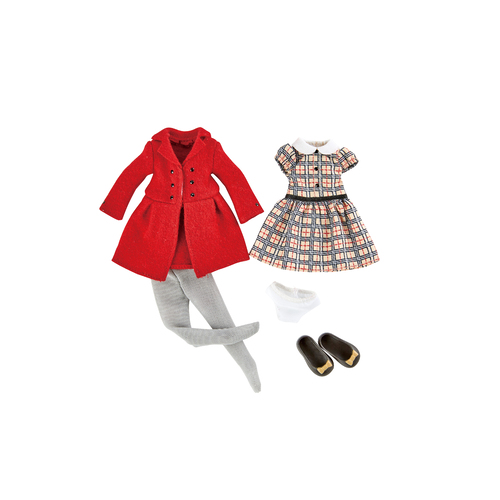 Kruselings Doll Clothes - English Rose Outfit