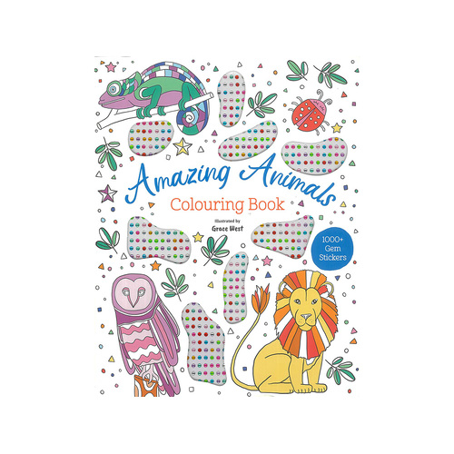 Amazing Animals Colouring Book