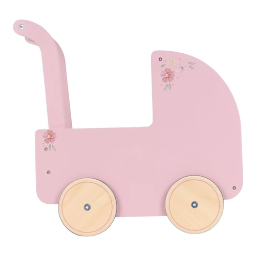 Little Dutch Wooden Doll Pram