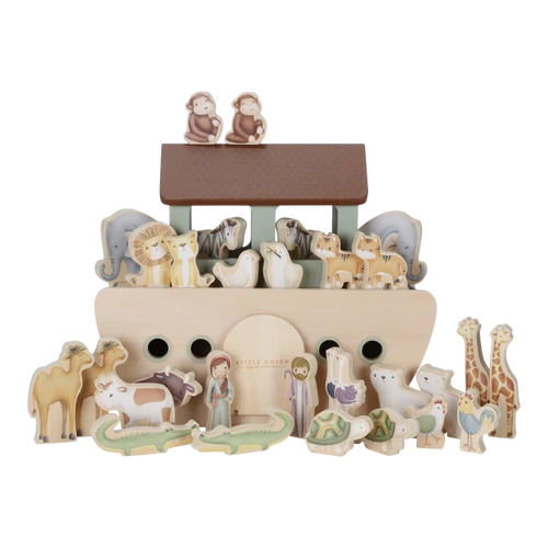 Little Dutch Wooden Noah's Ark Playset