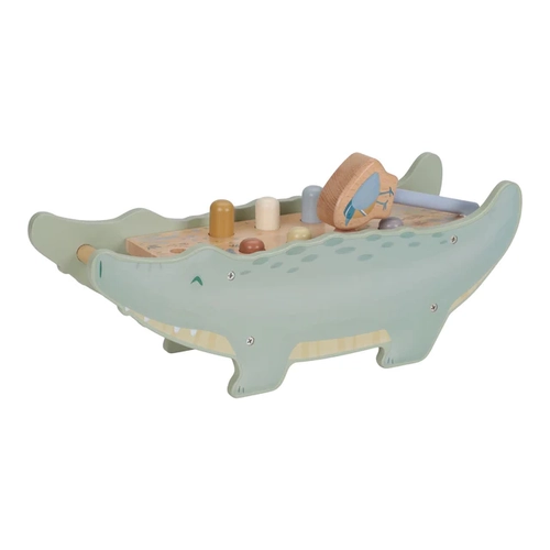 Little Dutch Safari Friends Wooden Hammer Bench