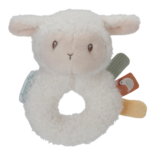 Little Dutch Soft Ring Rattle Sheep - Little Farm