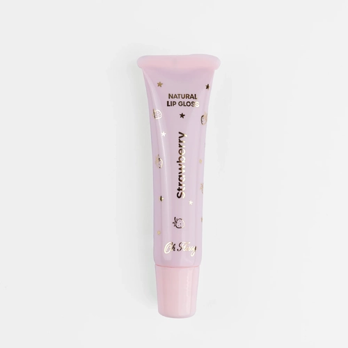 oh Flossy Individual Natural Lip Gloss - Strawberry