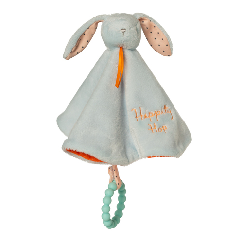 Manhattan Toy Co. Hippity Hop Blue Bunny Blankie