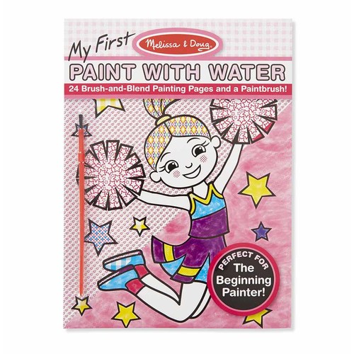 Melissa & Doug - My First Paint with Water Book - Cheerleader