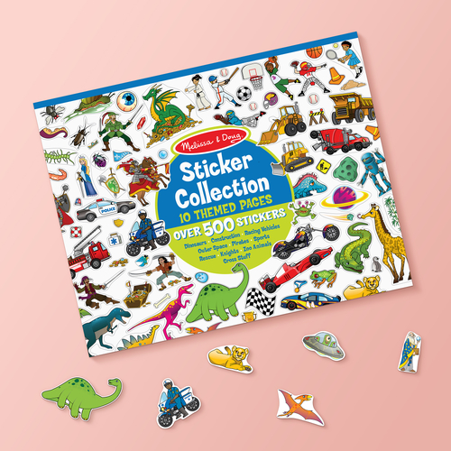 Melissa & Doug Sticker Collection - Blue